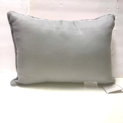 Deborah Connolly, There's No place Like home, Rose Grey Decorative Pillow 14x20"