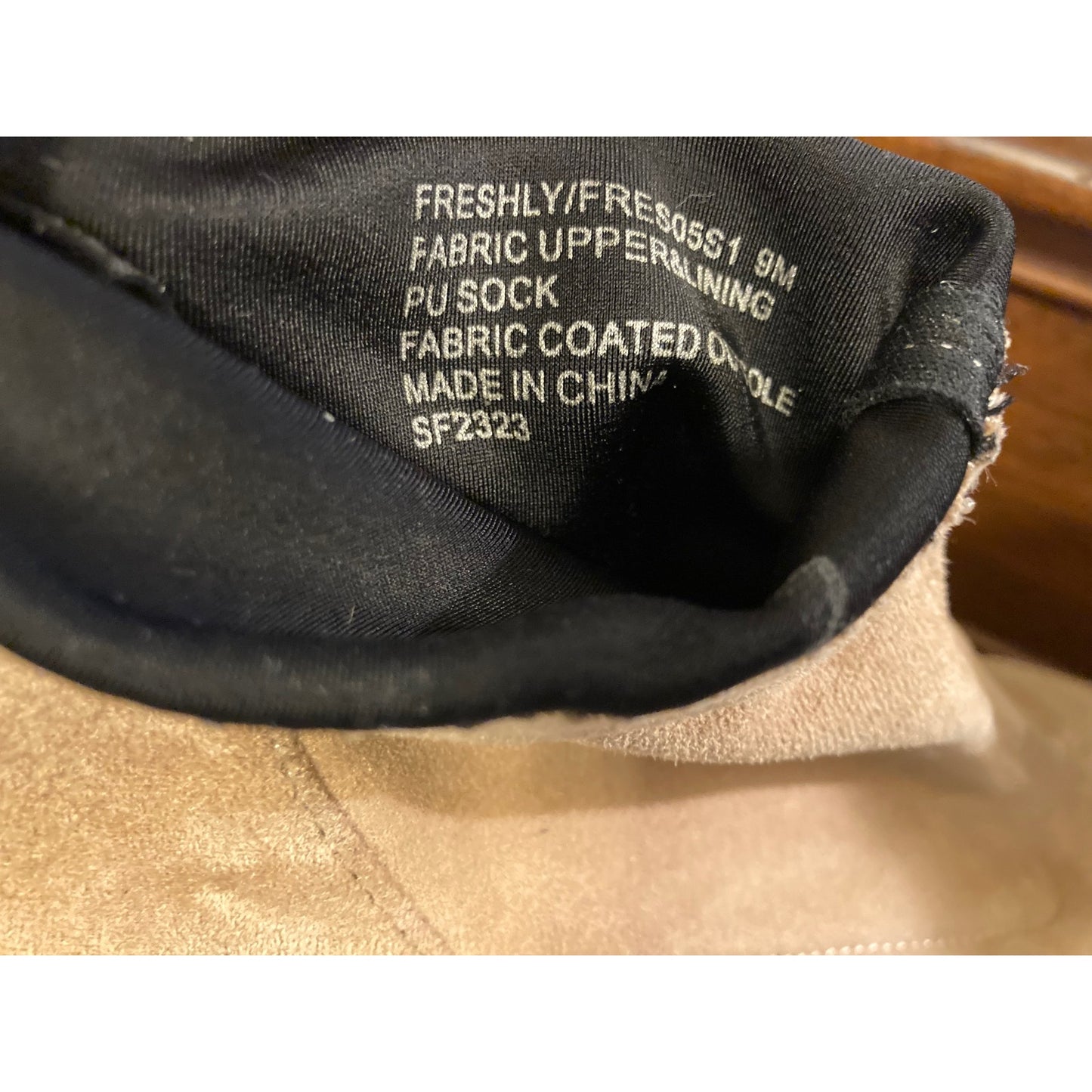 Steve Madden Women's Freshly Suede Wedge Sneaker Ankle Boots Size 9M Tan NWT