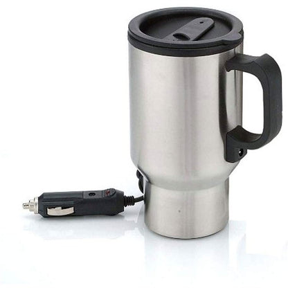 Heated Stainless Steel Mug Car Coffee Cup with Charger