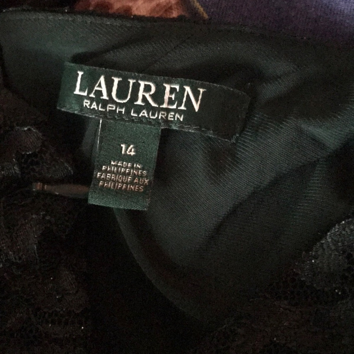 Ralph Lauren Asymmetrical Midi Deep Fern Dress 14 Green NEW