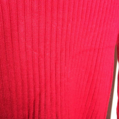Love by Design Pullover Sweater Stretch Crew Neck XL Red long sleeve stretch NEW