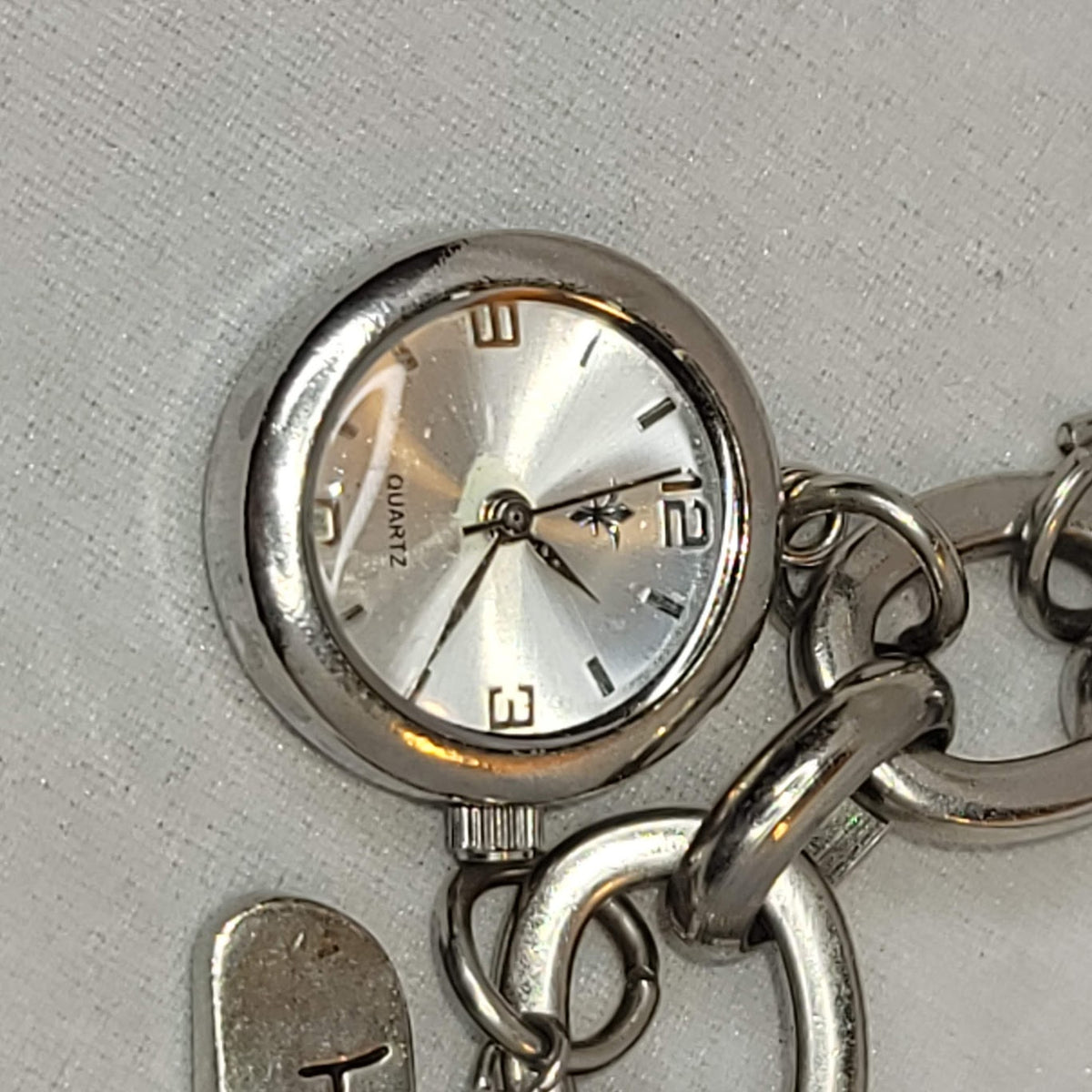 Vintage Charm bracelet watch stainless steel HOPE INSPIRE FAITH