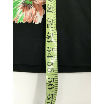 Yves Jennet Maxi & jacket Sleeveless Dress Floral Jacket Scoop Neck Black 2 pc