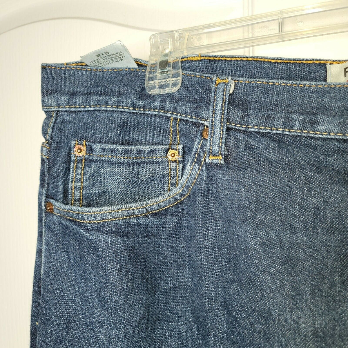 LEVI LEVIS 550 RELAXED FIT MEN'S JEANS SIZE 44" X 32" RED TAB Big Tall