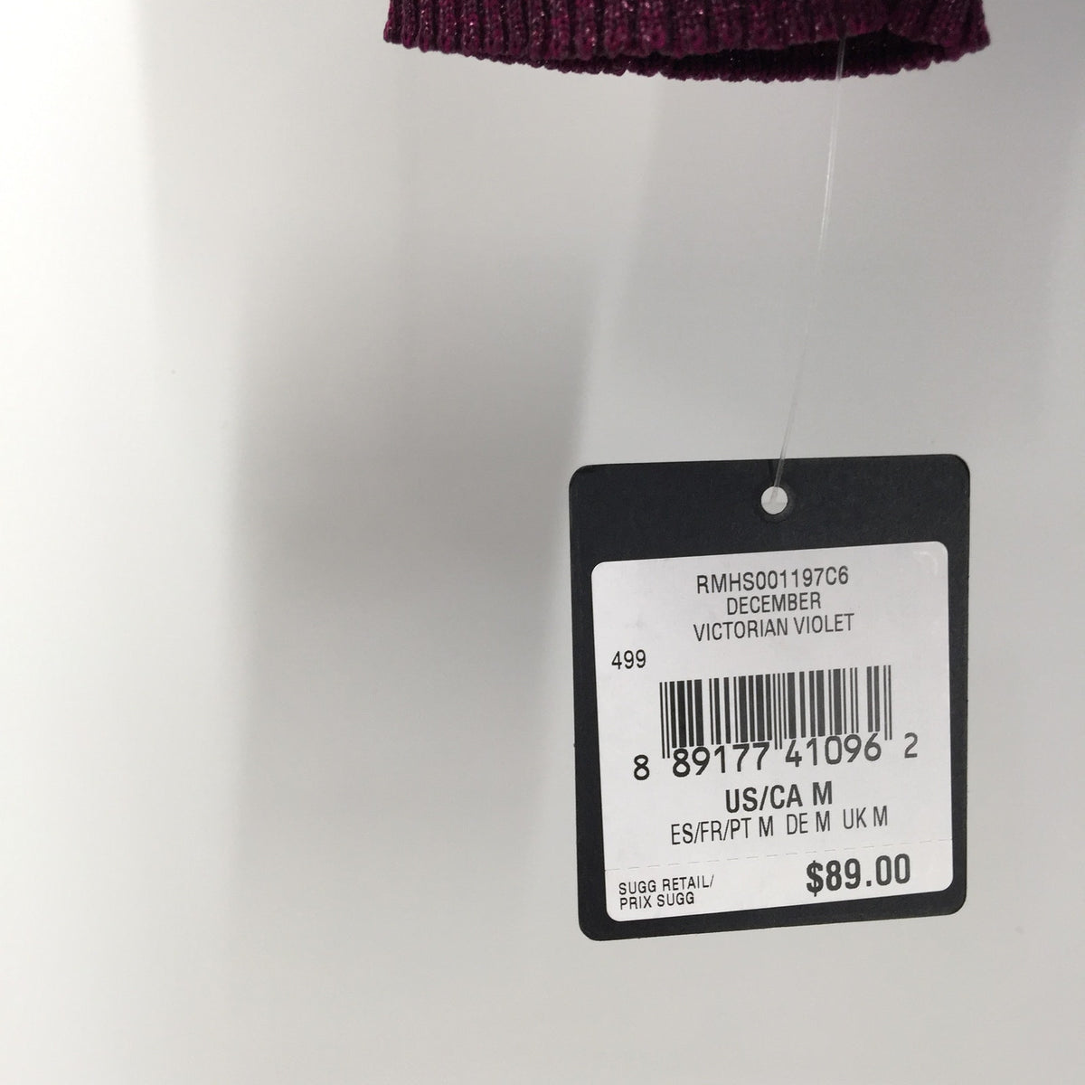 Rachel Roy Knitted Sparkle Ribbed Sweater Long Sleeves Purple Size Medium NWT
