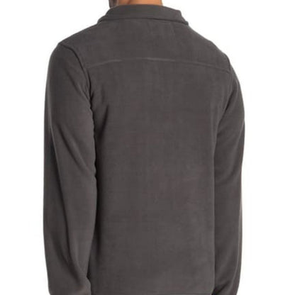NWT Vintage 1946 Gray Partial Zip Fleece Knit Sweater Small winter Mens cozy