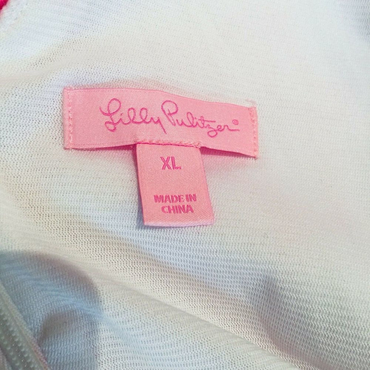 Lilly Pulitzer Women Desiree Cap Sleeve Sheath Dress Pink Strike a Posie Size XL