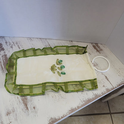 3 PC. Toilet tank tissue cover home decor bathroom over the top Handmade Custom