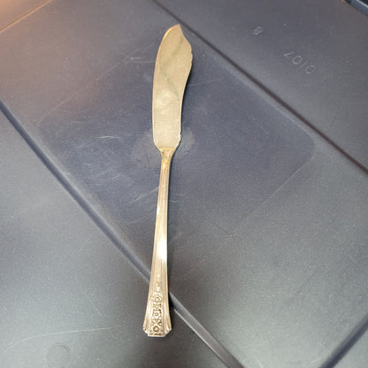 Oneida Community Plate Silverware 1 FISH butter KNIFE Tudor Plate 1939 Fortune