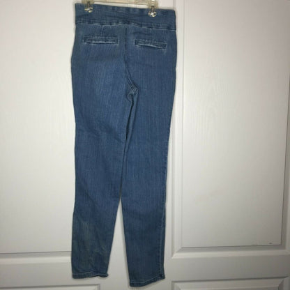 D & Co. Classic Stretch Waist Jeans pull  jegging Acid Wash Jeans Size 2 Skinny