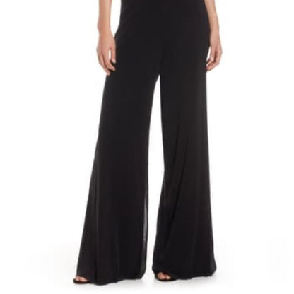 Eliza J Ruched Bodice Off Shoulder Mesh Jumpsuit Size 16