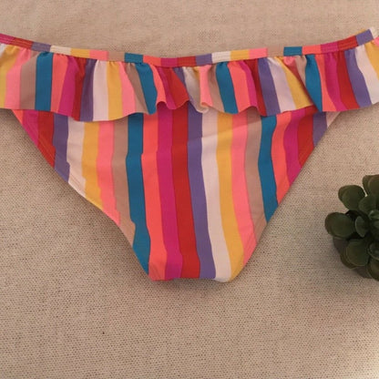 California Waves Junior Aruba Ruffle Hipster Size XSmall