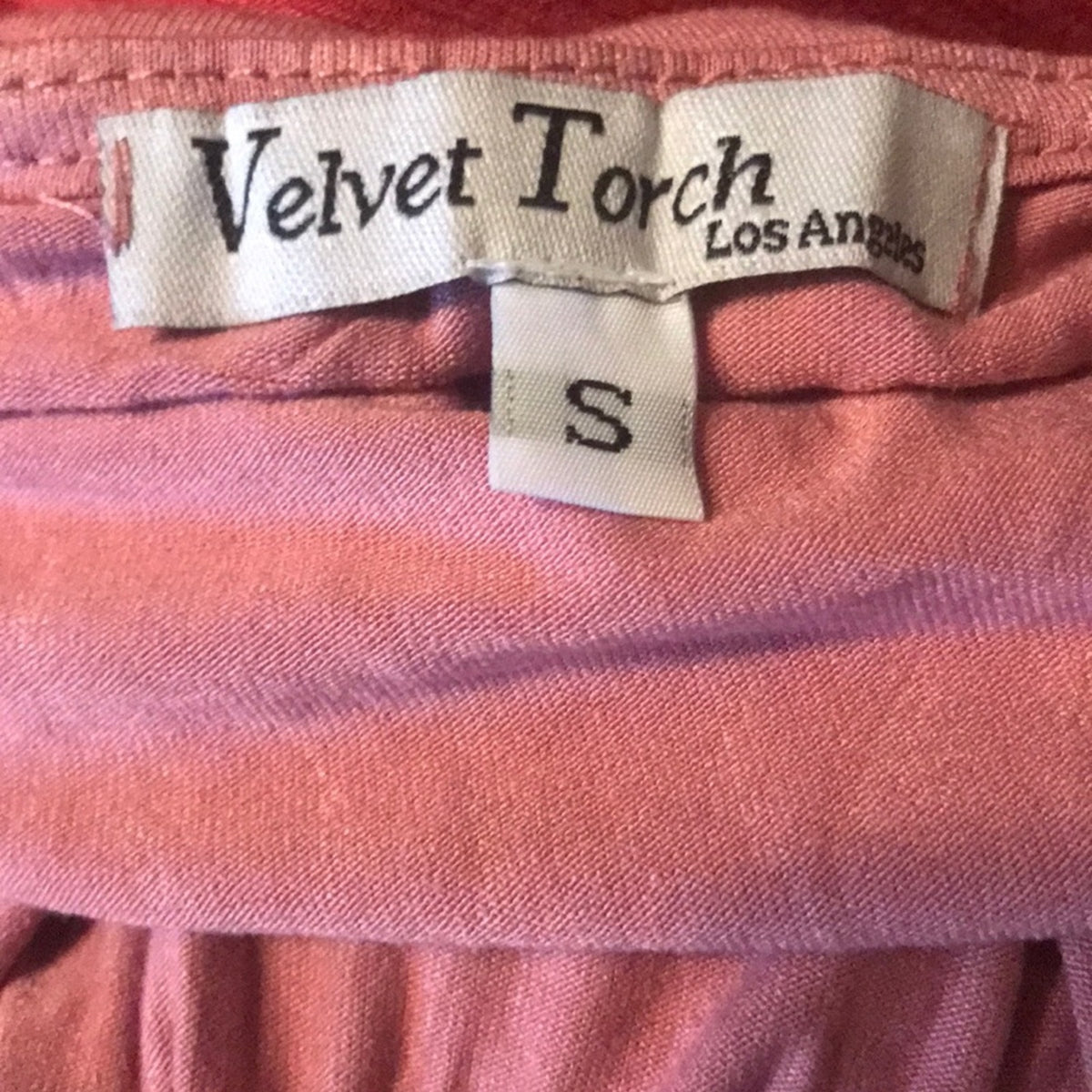 Velvet Torch Cap Sleeve Faux Wrap Midi Dress Size Small