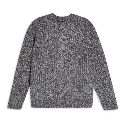 Topshop NWT Vertical Cable Knit Crewneck Sweater Size 4-6