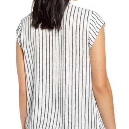 Halogen NEW Surplice Cap Sleeve Blouse Size Medium