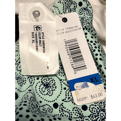 Anne Cole NWT Mykonos Medallion High Waisted Bikini Bottom Size XL