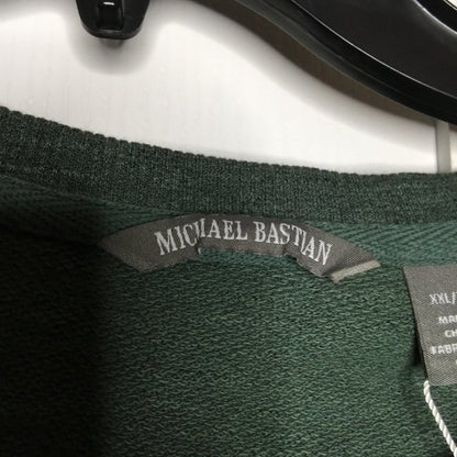 NWT Michael Bastian French Terry Pullover Sweater Navy Size XXL