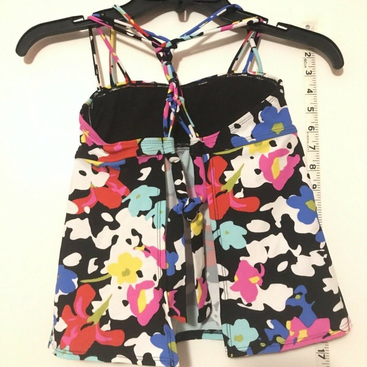 NWT Hula Honey Morning Glory Printed Tankini Size XSmall