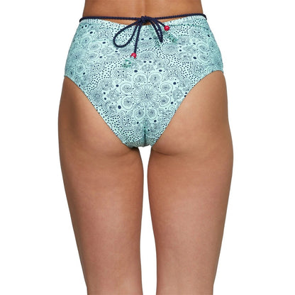 Anne Cole NWT Mykonos Medallion High Waisted Bikini Bottom Size XL