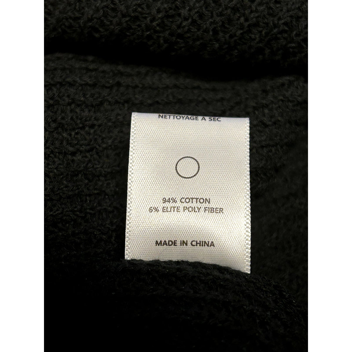 Philanthropy NTW Black Knit Sweater Crop Cardigan Size XS/S