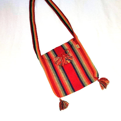 Cloth Multicolor Hobo Hippy boho slingbag purse tote school bag NEW