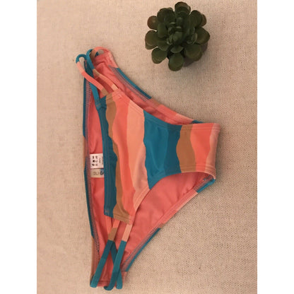 Sundazed NEW Multicolor Stunner Strappy Bikini Bottoms Size XS NEW Swimsuit bath