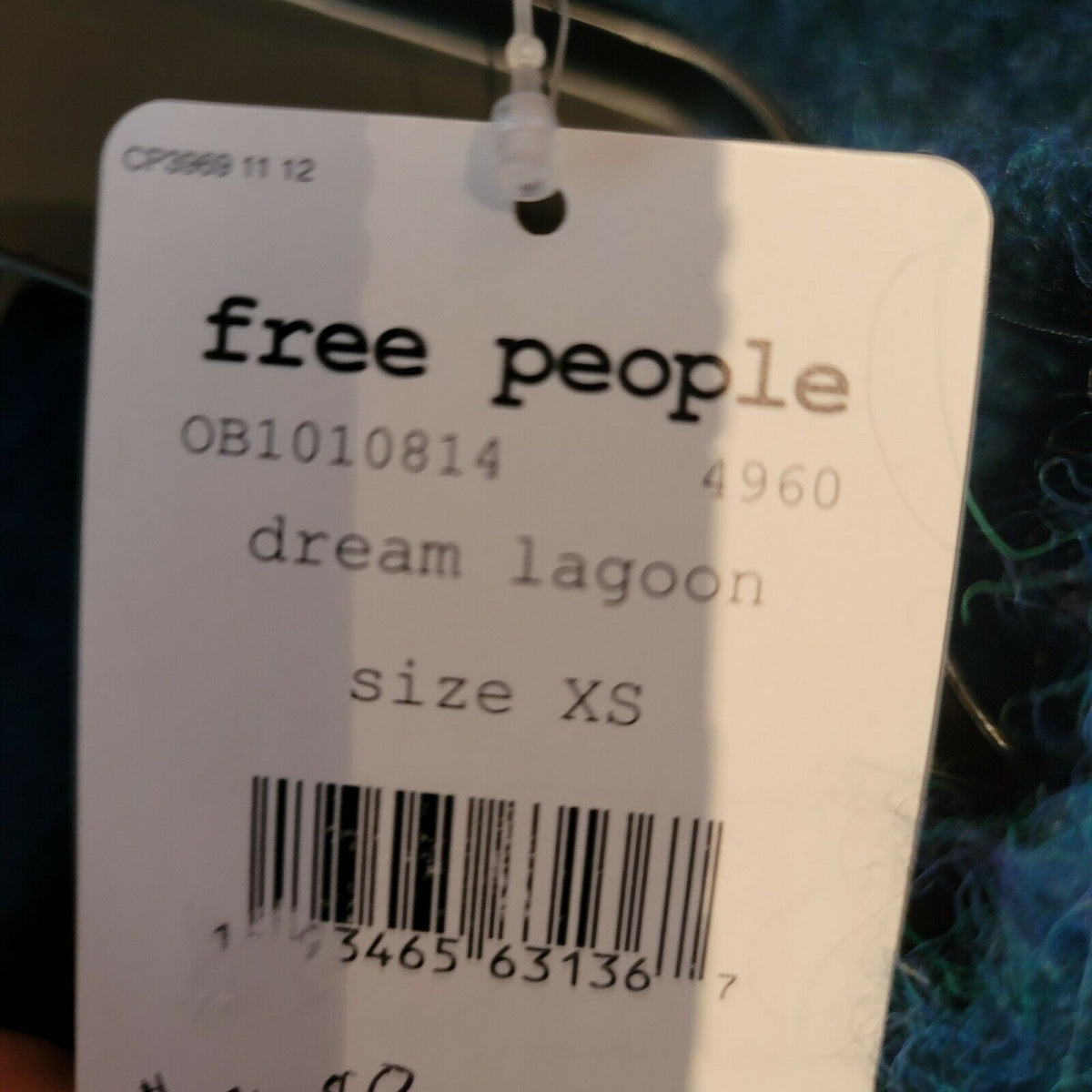 Free People Moonbeam Ribbed Knit Sweater Long Dolman Sleeves V-Neck X-Small