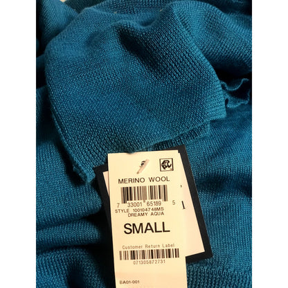Charter Club NWT Turtleneck Sweater Long Sleeves Dreamy Aqua Size Small