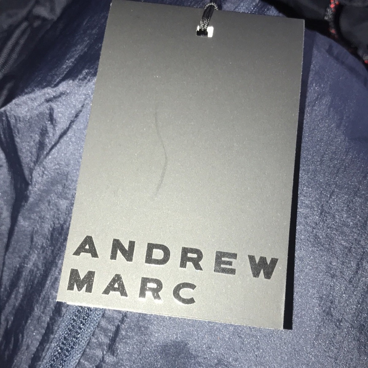 Andrew Marc NEW Parachute Hooded Jacket XXLarge Windbreaker xxl Black Packable
