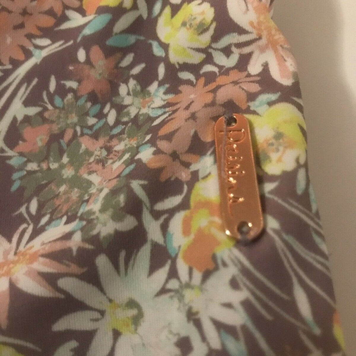 NWT Raisins Lavendar Floral Hipster Bikini Bottom Size Large