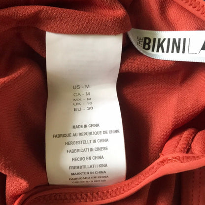 The Bikini Lab Solid Bralette Bikini Top Size Medium casual layering summer NEW