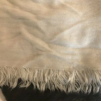 DKNY Donna Karen NY WOVEN OMBRE SCARF Grey/Black