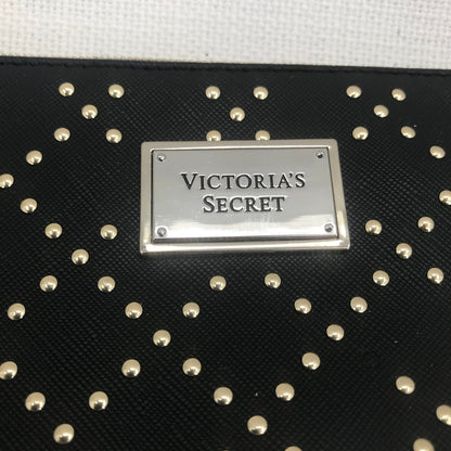 Victoria's Secret Women's Studded Clutches HandBag wristlet Black Size One