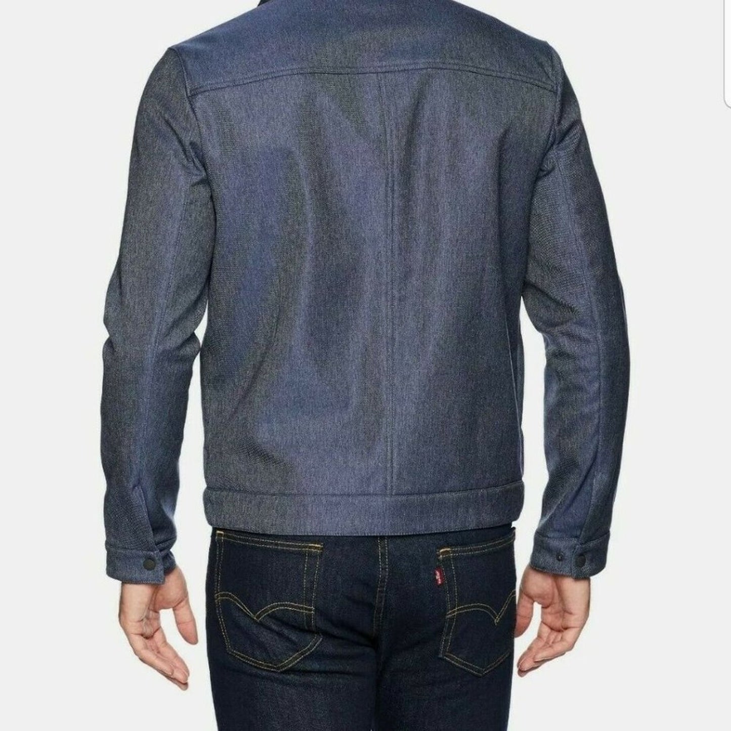 NWT Levis Trucker Jacket Soft Shell Stand Collar Size XLarge