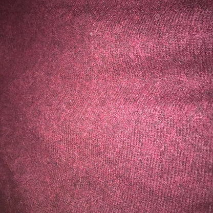 Catherine Malandrino Cashmere CrewNeck Sweater XS Burgundy Long Sleeve NEW