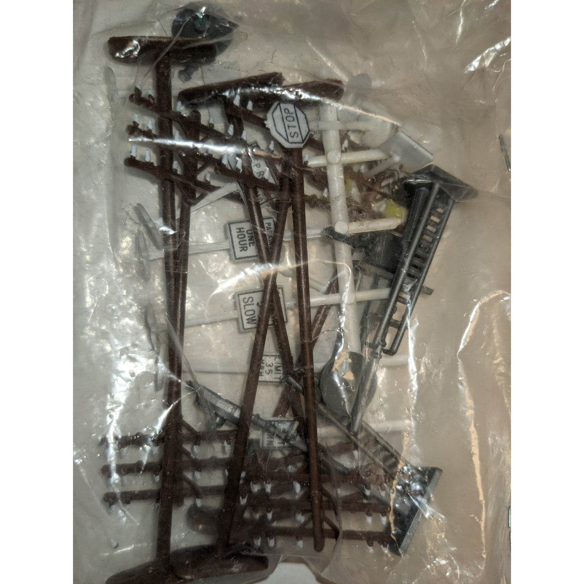 Department 56 HO Model Trains AC DC Motor Set with Miniature Railroad Decorations