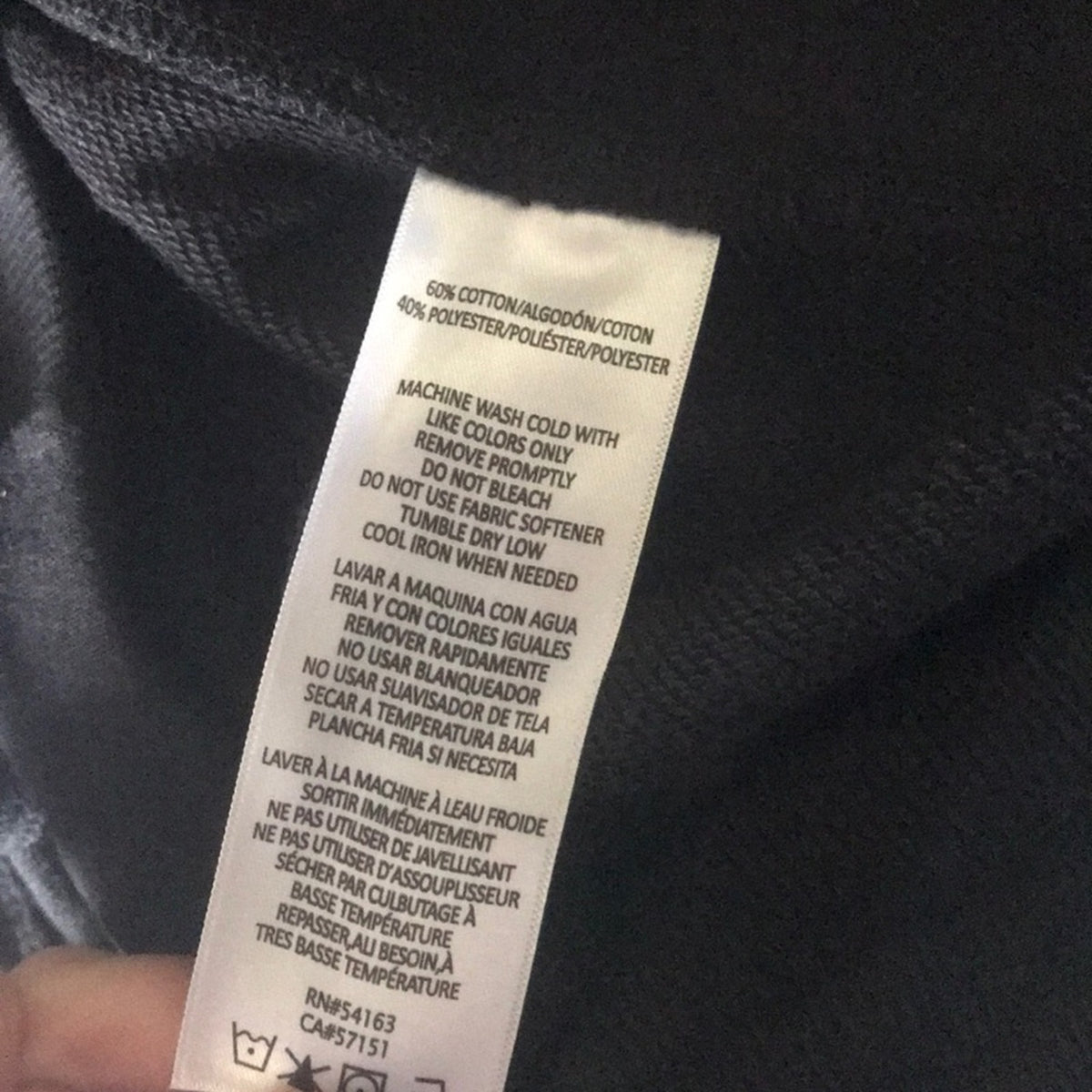 Tommy Hilfiger Black Color Block Lounge Pants 0X NEW joggers cotton