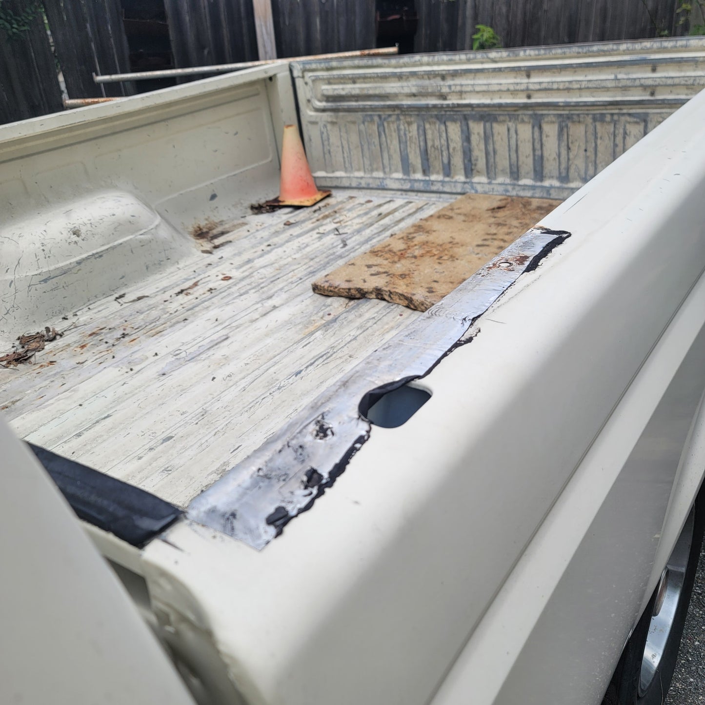 Work truck 1991 Ford F150 ONE OWNER manual transmission White truck Pickup