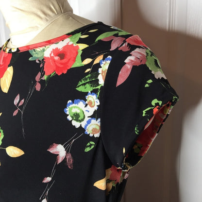 MY BUMP maternity stretch floral dress SPRING Medium/Large