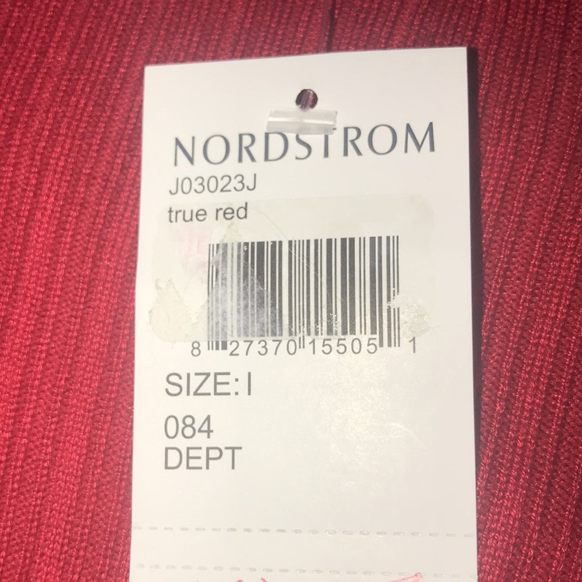 Love by Design NWT Red Skivvy Ribbed Sweater Large