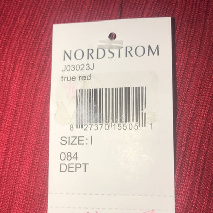 Love by Design NWT Red Skivvy Ribbed Sweater Large