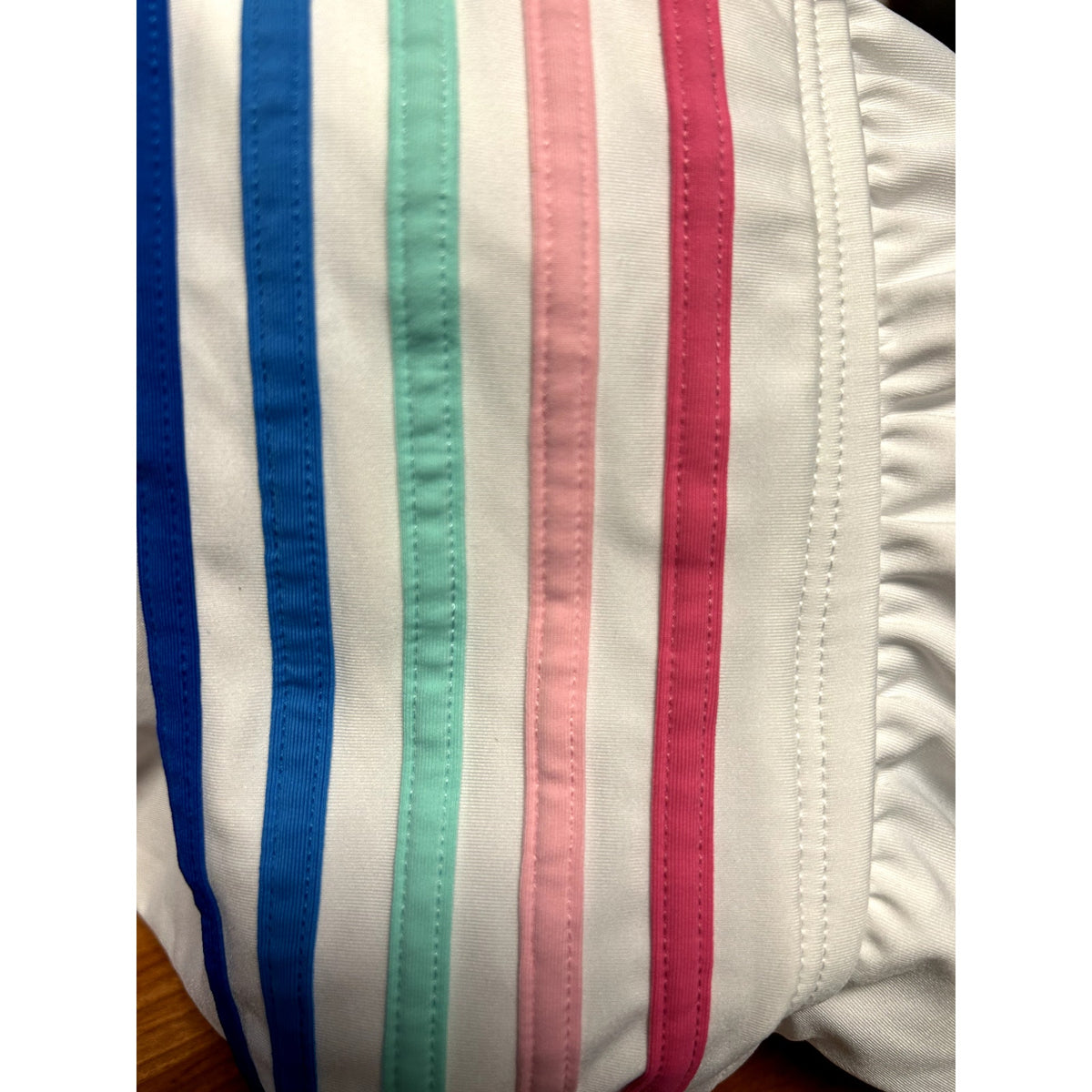 La Blanca NWT Spectrum White Cross Back One Piece Swimsuit Size 14