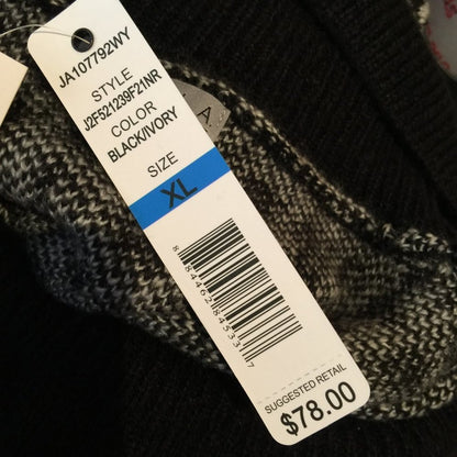 Joseph A Cowl Neck Knit Sweater Long Drop Shoulder