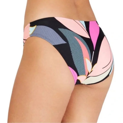 Hula Honey NEW Jungle Boogie Printed Hipster Bikini Bottom Size Small