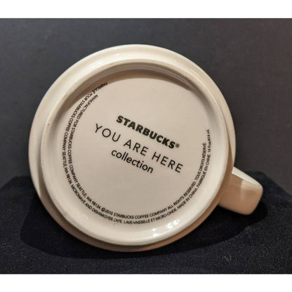 Starbucks Collectible Kansas City You Are Here Coffee Mug Kansas Missouri