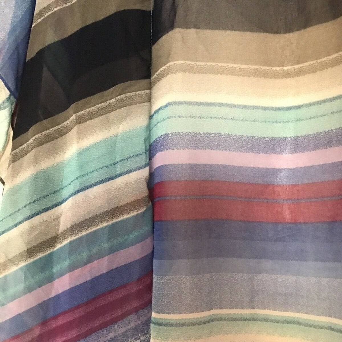 NWT CEJON Melrose striped duster Swimwear cover-up