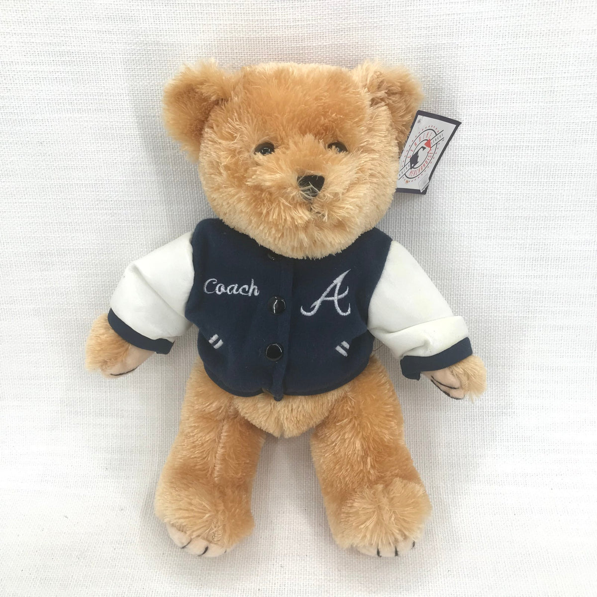 Braves Kids Plush Teddy Bear Trainer Embroidered Jacket Good Stuff NWT