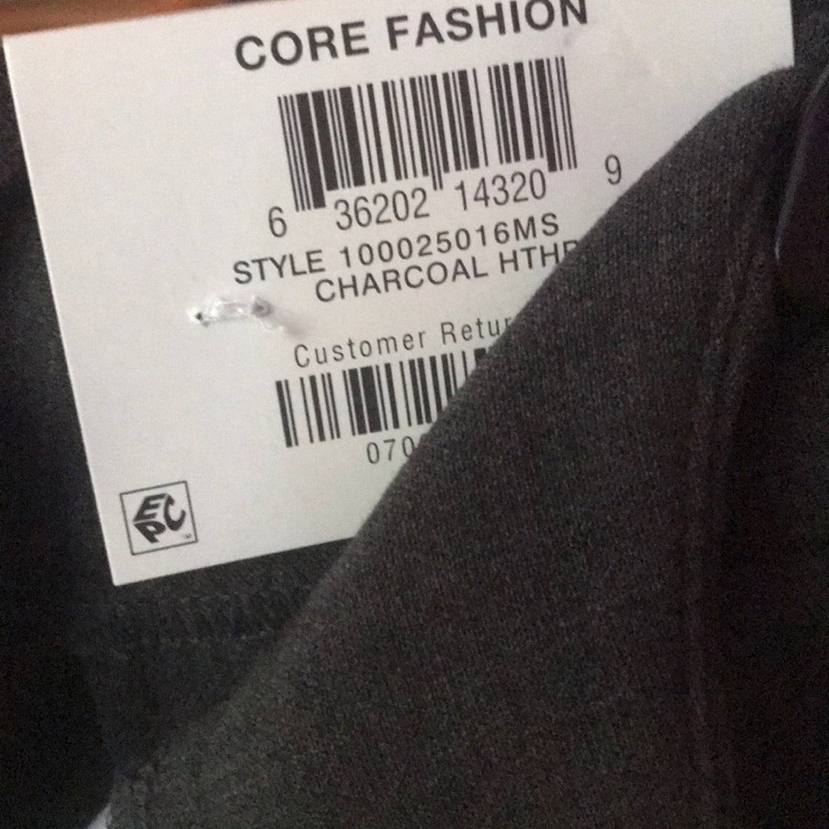 Charter Club NEW Gray Belted Heather Pants Size 12