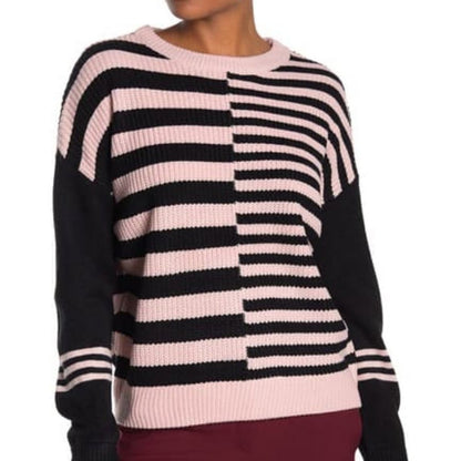 NWOT Catherine Malandrino Striped Pullover Sweater Size X-Small