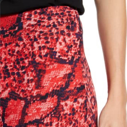 Gibsonlook NEW Roselyn Red Maxi Skirt Size Medium